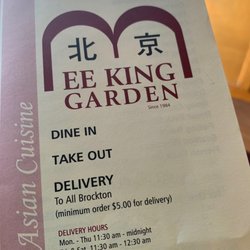 Mee King Garden - Getting some takeout