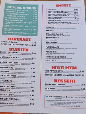 Menu photo 7 Mirin Fusion Kitchen Augusta, GA