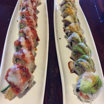 Umi Sushi - Manila roll and blue ocean roll - Sushi Bars Near Me - Modesto, California