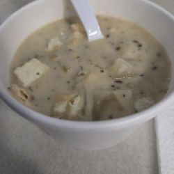 Alaska's Gourmet Subs - Side of Clam Chowder.