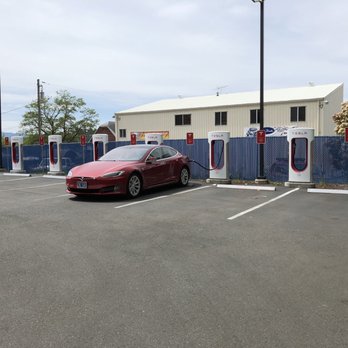Tesla Supercharger - Grants Pass - All by ourselves. - EV Charging Stations Near Me - Grants Pass, Oregon Tesla Supercharger - Grants Pass - All by ourselves. - EV Charging Stations Near Me - Grants Pass, Oregon