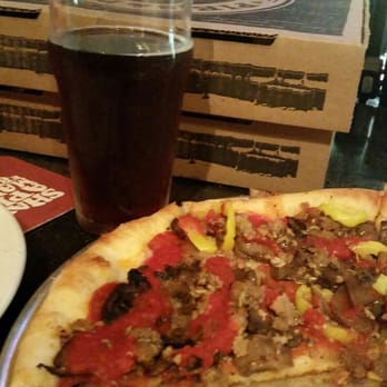 Pies & Pints - What's let of a classic meaty pie. - Pizza Near Me - Beavercreek, Ohio Pies & Pints - What's let of a classic meaty pie. - Pizza Near Me - Beavercreek, Ohio