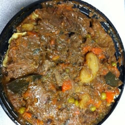 Christopher's Deli & Caterers - Beef Stew over noodles