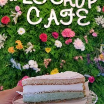 Look Up Dessert Cafe - Pistachio Ricotta Cake - Ice Cream & Frozen Yogurt Near Me - Chesapeake, Virginia