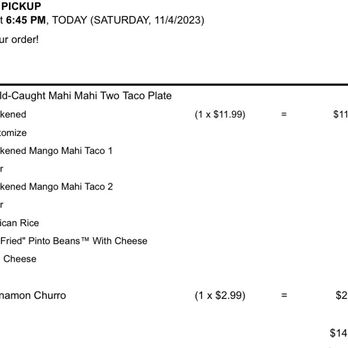 Rubio's Coastal Grill - My order ... - Mexican Near Me - Temecula, California Rubio's Coastal Grill - My order ... - Mexican Near Me - Temecula, California