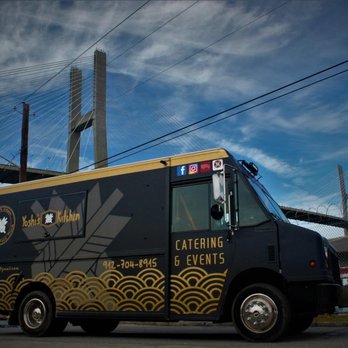 Yoshi's Kitchen - a food truck parked in front of a bridge - Food Trucks Near Me - Savannah, Georgia Yoshi's Kitchen - a food truck parked in front of a bridge - Food Trucks Near Me - Savannah, Georgia