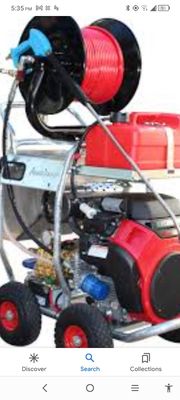 White's Drain Cleaning Logo