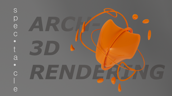 Spectacle Arch-3D Rendering