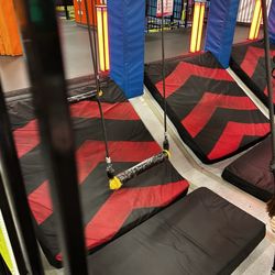 Urban Air Trampoline and Adventure Park - Tattered equipment