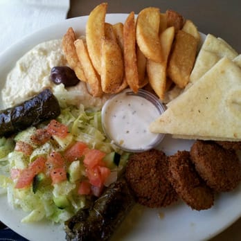 Bananas Grill - Falafel plate - Mediterranean Near Me - Seattle, Washington Bananas Grill - Falafel plate - Mediterranean Near Me - Seattle, Washington
