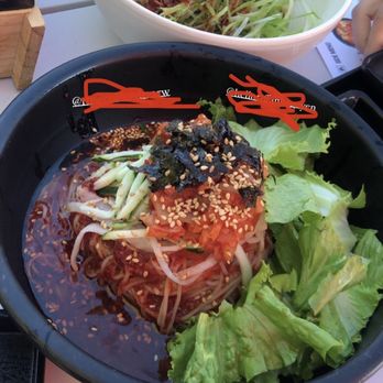Sookdal - Spicy cold noodle - Korean Near Me - Garden Grove, California