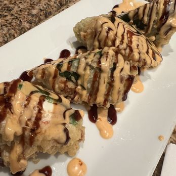 Yami Sushi & Teriyaki - I think this was the Salmon Lover Roll, but I could be wrong. We ordered a lot. - Japanese Near Me - Gresham, Oregon