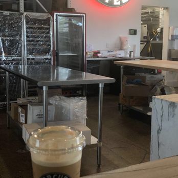 Mercurys Coffee - Kitchen area where they prepare and make all of their delicious treats!!! Featuring my nitro cold brew - Coffee & Tea Near Me - Bellevue, Washington