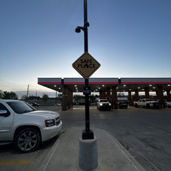 QuikTrip - Sign thinks it's a safe place. Employees know better. Idle cars are dangerous