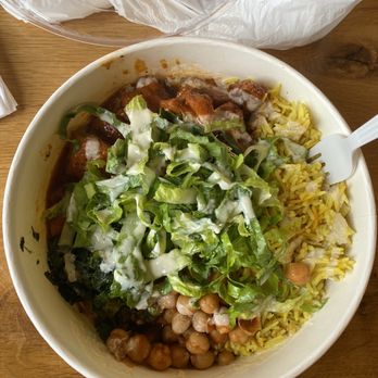 Hoyo's Kitchen - Mango chicken bowl - African Near Me - Columbus, Ohio