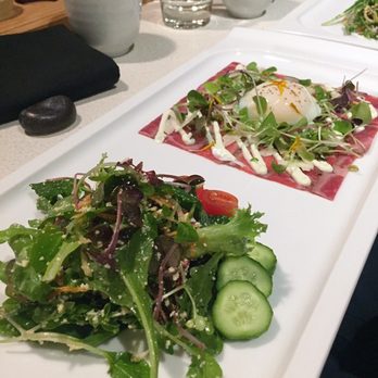 Minami - Chef's choice carpaccio/tofu salad @Minami (Yaletown) - Japanese Near Me - Vancouver, British Columbia Minami - Chef's choice carpaccio/tofu salad @Minami (Yaletown) - Japanese Near Me - Vancouver, British Columbia