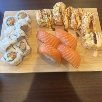 Kasumi House - Spicy Salmon, Salmon Nigiri, and Pink Moon - Ramen Near Me - Eugene, Oregon Kasumi House - Spicy Salmon, Salmon Nigiri, and Pink Moon - Ramen Near Me - Eugene, Oregon