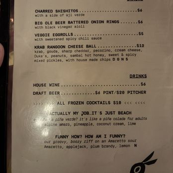 Jackrabbit Filly - Happy hour menu - Chinese Near Me - North Charleston, South Carolina