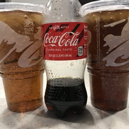 Check your drinks, these were supposed to be Pepsi.