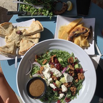 Opa Greek Grill - Salad, pita and potato - Greek Near Me - Warwick, New York