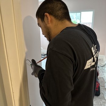 Sol Electric - Danny doing a ceiling fan installation in our daughter's room - Electricians Near Me Sol Electric - Danny doing a ceiling fan installation in our daughter's room - Electricians Near Me
