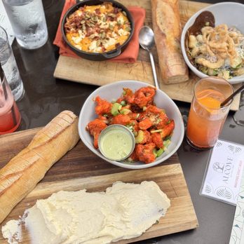 Alcove - Bread board, Roasted Squash Dip, Buffalo Cauliflower, and Potato Gnocchi - Venues & Event Spaces Near Me - Cincinnati, Ohio Alcove - Bread board, Roasted Squash Dip, Buffalo Cauliflower, and Potato Gnocchi - Venues & Event Spaces Near Me - Cincinnati, Ohio