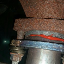 RTV and brand new OEM springs collapsed.