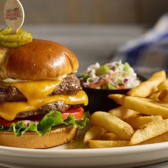 Cracker Barrel Old Country Store - It looks this good, and tastes even better!  Try the BURGER! - American Near Me - Olathe, Kansas