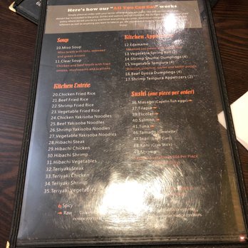 M Sushi - Menu - Sushi Bars Near Me - Charlottesville, Virginia