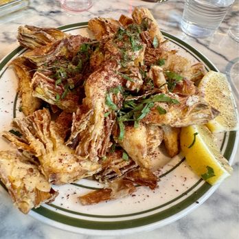 Chutzpah Kitchen - Fried Artichoke - Middle Eastern Near Me - Westfield, New Jersey