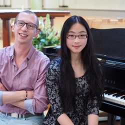 Jeremy Pass Piano Studio - Piano Lessons at Jeremy Pass Piano Studio in San Francisco - advanced student, after a recital.