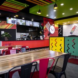 Galito's Flame Grilled Chicken - Very colourful decor
