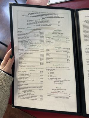 Menu photo 8 Los Robles Cafe Paso Robles, CA