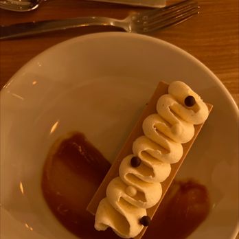 Indaco - Chocolate Caramel Mousse bar - Italian Near Me - Charlotte, North Carolina Indaco - Chocolate Caramel Mousse bar - Italian Near Me - Charlotte, North Carolina