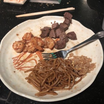 Kobe Sushi - Filet & shrimp dinner - Sushi Bars Near Me - LaPlace, Louisiana