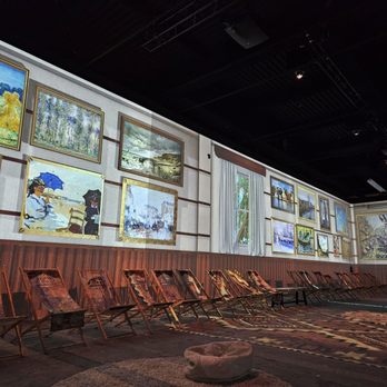 Monet: The Immersive Experience - Interesting projections - Art Galleries Near Me - Worcester, Massachusetts
