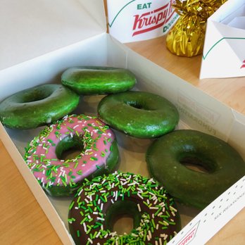 Krispy Kreme - St.Pattys day donuts! - Donuts Near Me - Manassas, Virginia