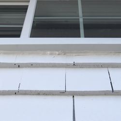 Infinity Exteriors - Poor quality caulking