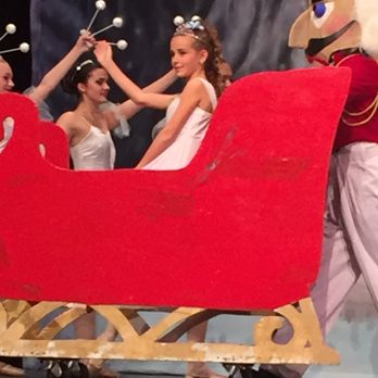 Dance Allegro Academy - Clara waving to the audience - Dance Studios Near Me - Meridian, Idaho