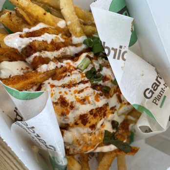Starbird Chicken - Nashville Hot Fries at Starbird Chicken in the Encina Grande Shopping Center in Walnut Creek. - Chicken Shop Near Me - Walnut Creek, California