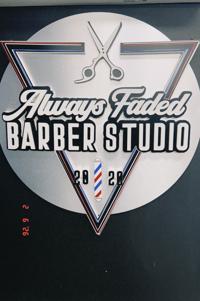 Always Faded Barber Studio Logo