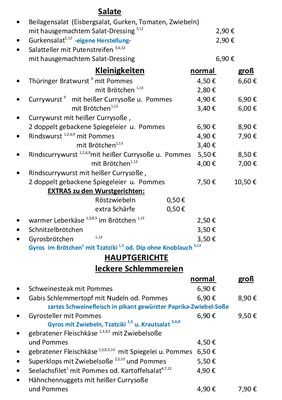 Menu photo 3 Gabis Schlemmerstube Fulda, HE