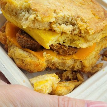 Mugs Bakery - The Golden Pony Biscuit Sandwhich - Bakeries Near Me - Exmore, Virginia Mugs Bakery - The Golden Pony Biscuit Sandwhich - Bakeries Near Me - Exmore, Virginia