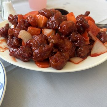 Peter Chu's Skyroom - Sweet and Sour Pork - Chinese Near Me - Redding, California Peter Chu's Skyroom - Sweet and Sour Pork - Chinese Near Me - Redding, California
