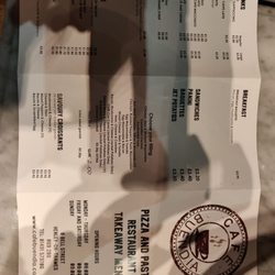 Cafe Buendia - Take away menu