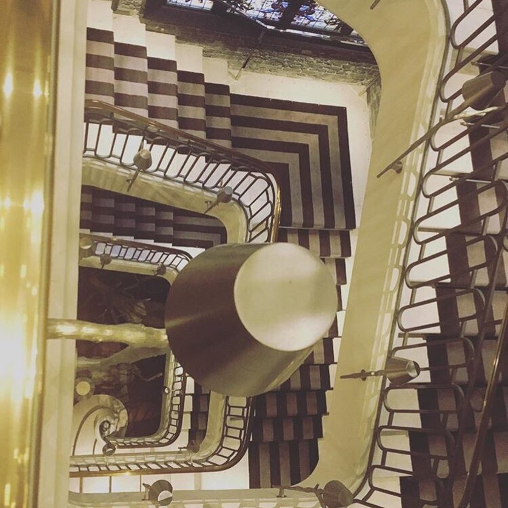 Hotel Royal Monceau - The beautiful hallway steps - Hotels Near Me - Paris, 75