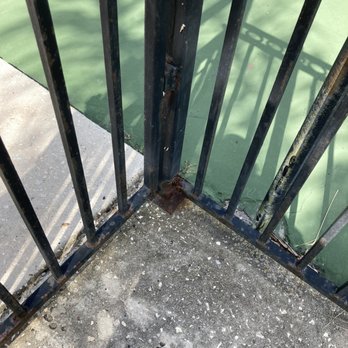 Madison at Largo - Pool access gates never treated nor maintained rusting. Never see chlorine or pool cleaned EVERY!! - Apartments Near Me - Largo, Florida