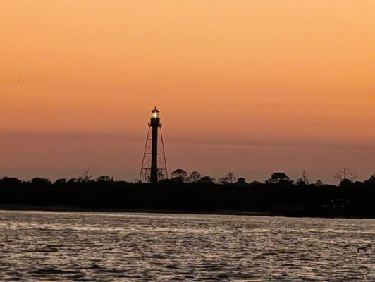 コレクション Harbour Lights  (Anclote Key )Florida Harbour Lights Lighthouse #290 Anclote Key Florida RARE COA