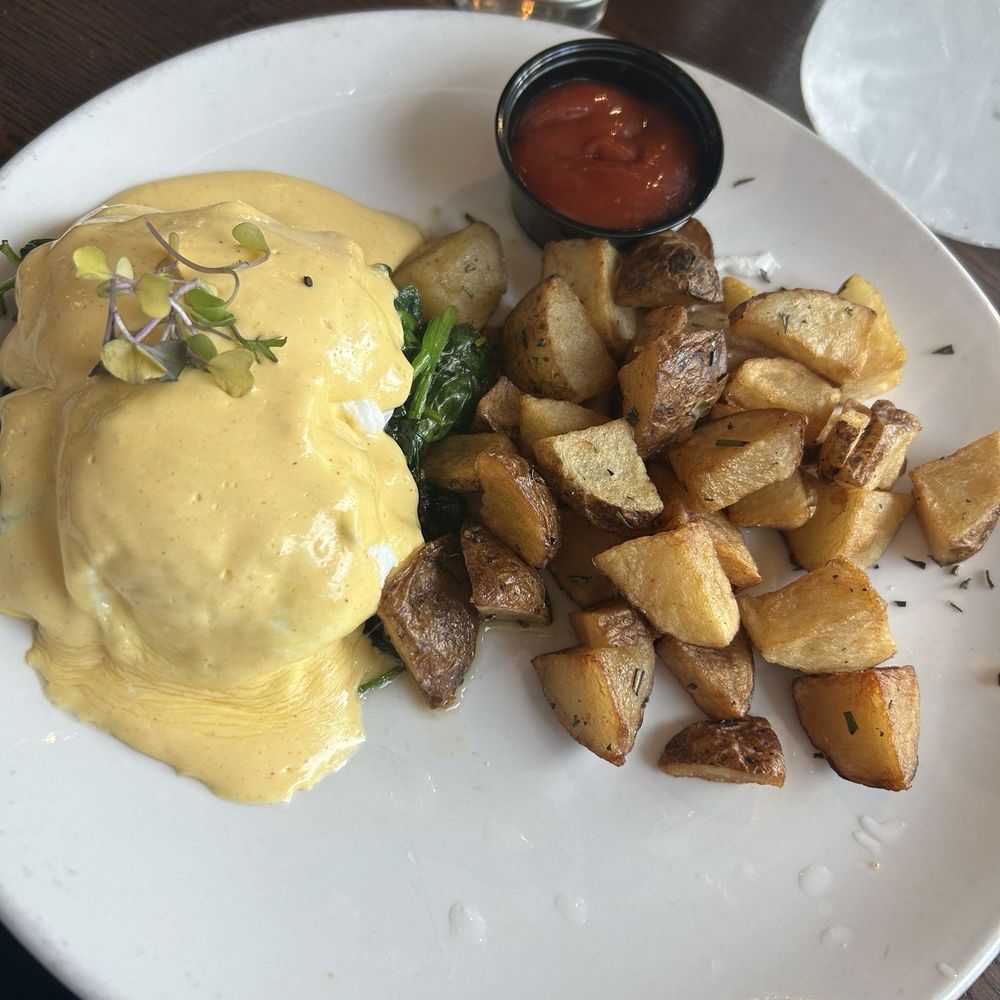 Brunch & Sip - Portabello Benedict - Coffee & Tea Near Me - Phoenix, Arizona
