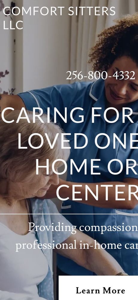 Comfort Sitters - home care agency in Madison, AL